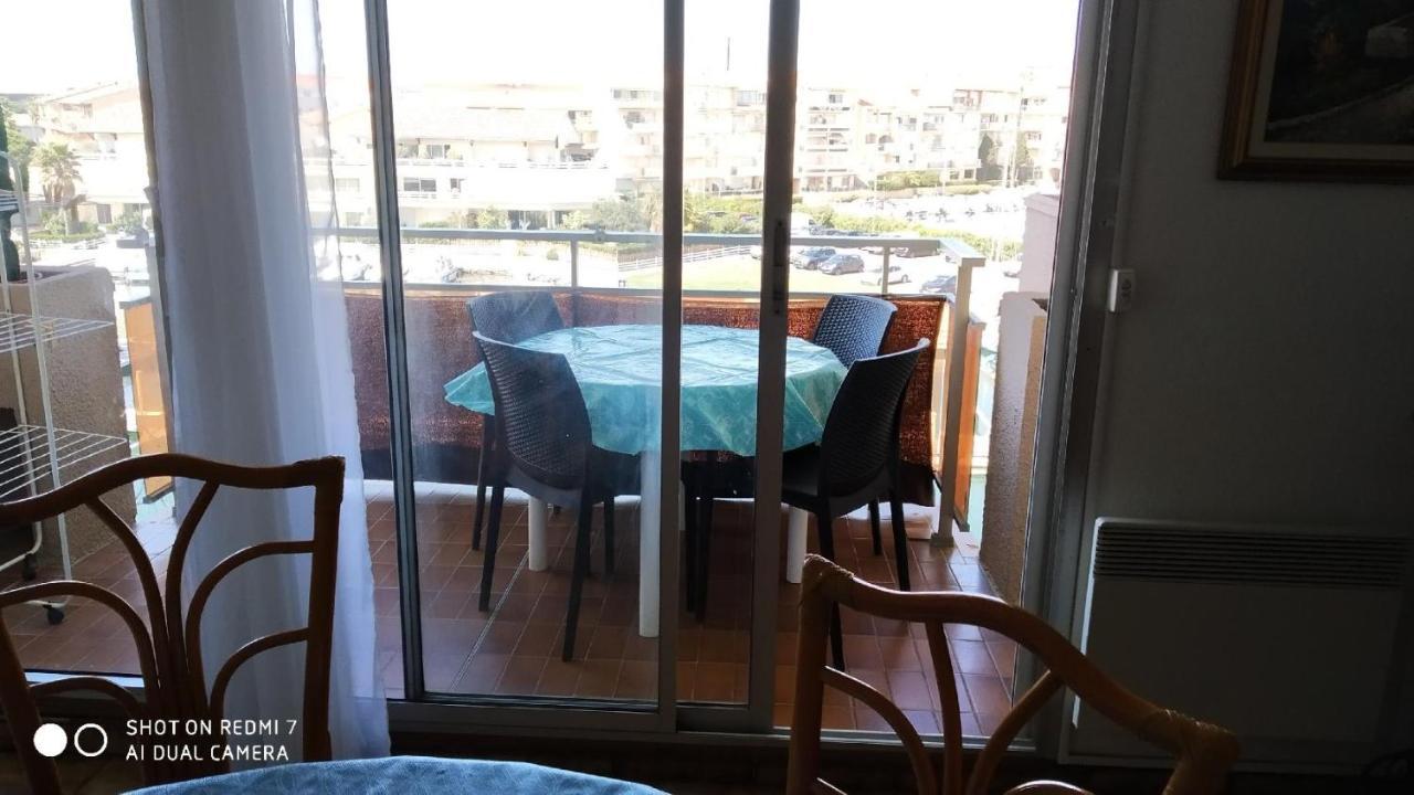 Appartement T2 Vue Mer Et Port,2 Balcons, Parking Prive Canet-en-Roussillon Dış mekan fotoğraf